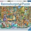 Ravensburger Midnight At The Library Jigsaw Puzzle, 1000 Piece 2 Ravensburger Midnight At The Library Jigsaw Puzzle, 1000 Piece -Outlet HAPE Store 4005556164554