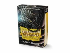 Arcane Tinmen Dragon Shield Japanese Card Sleeves, 60 Pieces (Classic Black)
