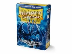 Arcane Tinmen Dragon Shield Japanese Card Sleeves, 60 Pieces (Classic Night Blue)