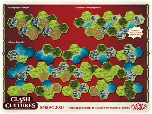 WizKids Games Clash Of Cultures - Monumental Edition Board Game 4 WizKids Games Clash Of Cultures - Monumental Edition Board Game - Image 2
