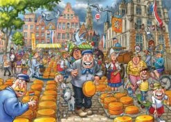 Holdson Wasgij Original #38 - Market Meltdown! Jigsaw Puzzle, 1000 Piece